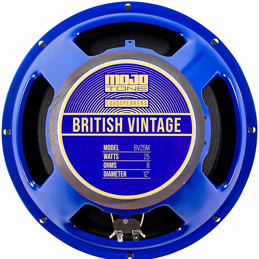 Amps & Effects Mojotone Amp Parts | Mojotone Bv-25M 25W 12" British Vintage Series Guitar Speaker 8 Ohm