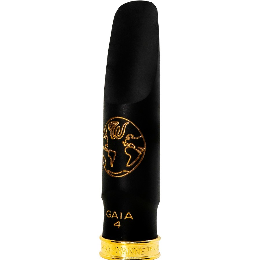 Accessories Theo Wanne | Theo Wanne Gaia 4 Tenor Saxophone Hard Rubber Mouthpiece 7* Black