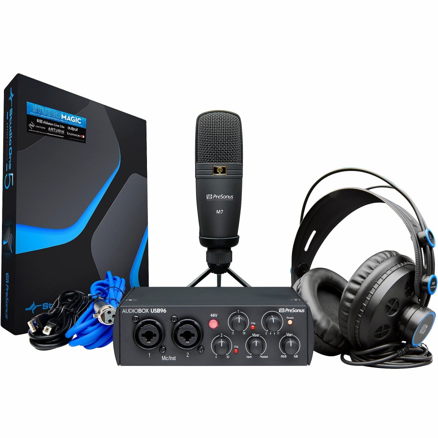 Recording PreSonus | Presonus Audiobox 96 Studio Bundle 25Th Anniversary Edition