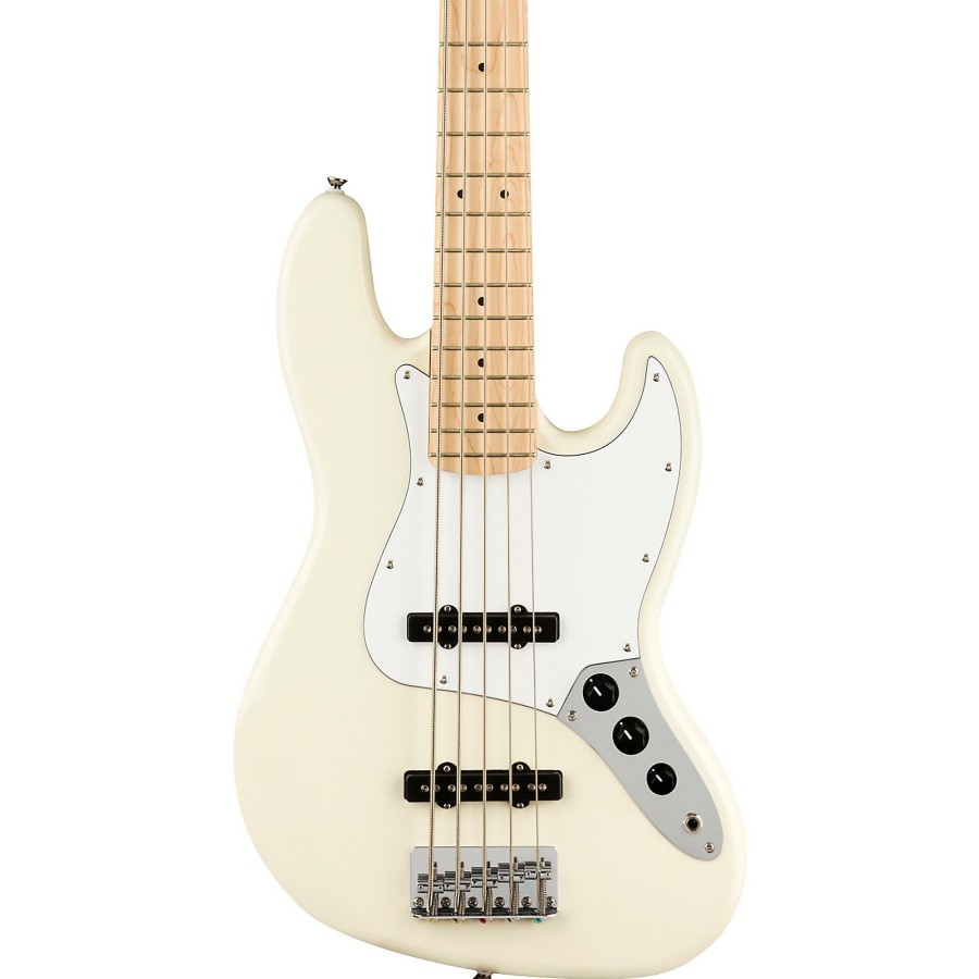 Basses Squier 5-String | Squier Affinity Series Jazz Bass V Maple Fingerboard Olympic White