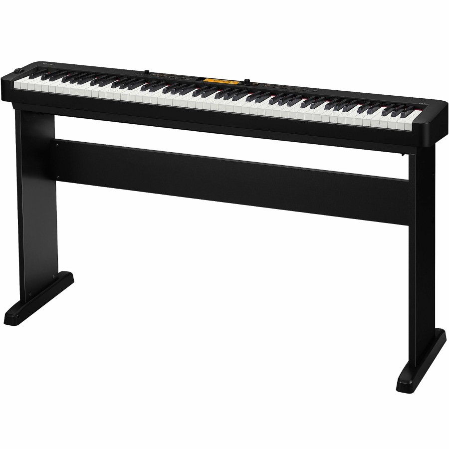 Keyboards & Midi Casio Home Digital Pianos | Casio Cdp-S360Cs Compact Digital Piano With Cs-46 Matching Wooden Stand Black