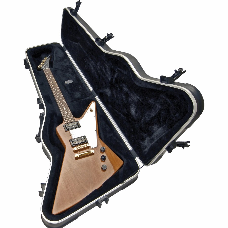 Guitars SKB Cases & Gig Bags | Skb Hardshell Guitar Case For Gibson Explorer/Firebird-Type Guitars