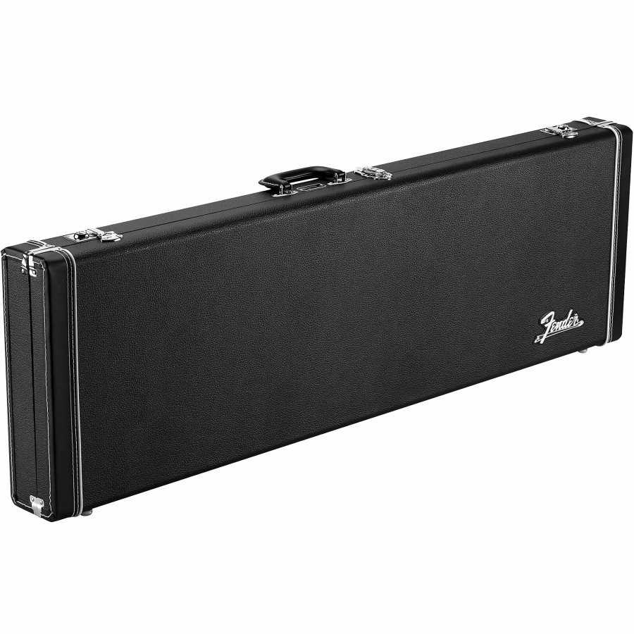 Basses Fender Cases & Gig Bags | Fender Classic Series Wood Precision Bass/Jazz Bass Case Black Black