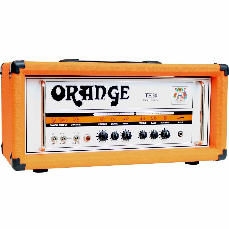 Amps & Effects Orange Amplifiers Heads | Orange Amplifiers Th30H 30W Tube Guitar Amp Head Orange