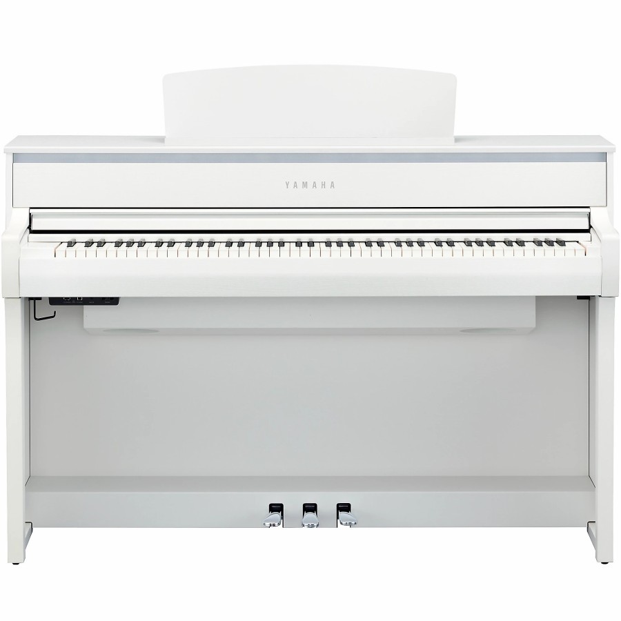 Keyboards & Midi Yamaha Home Digital Pianos | Yamaha Clavinova Clp-775 Console Digital Piano With Bench Matte White