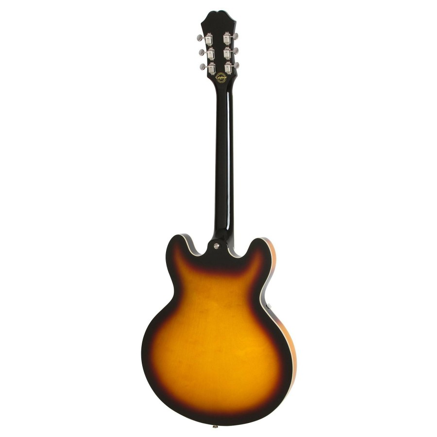 Guitars Epiphone Left Handed | Epiphone Limited-Edition Casino Left-Handed Hollowbody Electric Guitar Vintage Sunburst