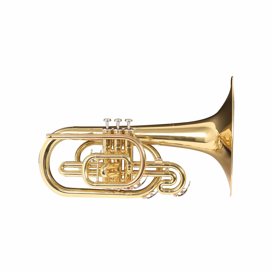 Band & Orchestra Yamaha | Yamaha Ymp-204M Series Marching F Mellophone Lacquer