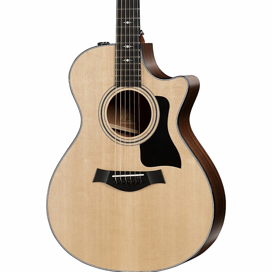 Guitars Taylor Taylor | Taylor 312Ce V-Class Grand Concert Acoustic-Electric Guitar Natural