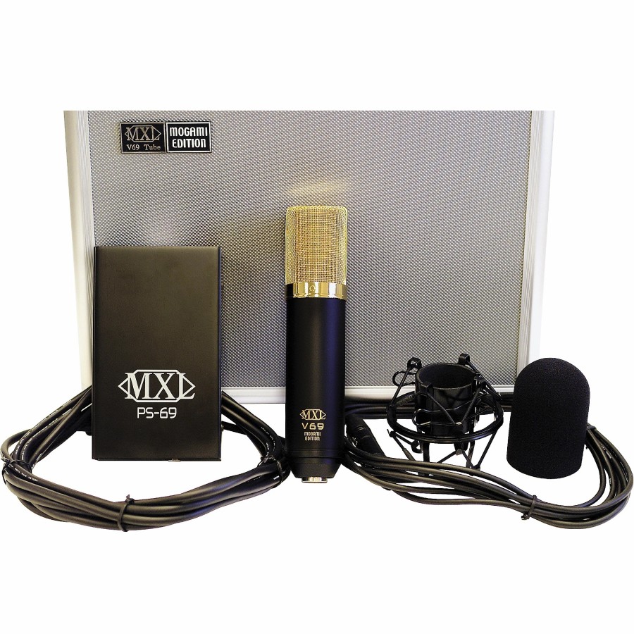 Mics & Wireless MXL | Mxl V69Medt Mogami Edition Large-Diaphragm Tube Condenser Microphone