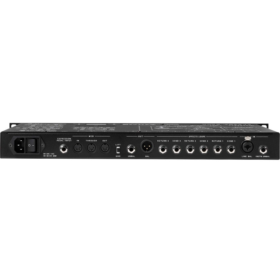 Amps & Effects Gamechanger Audio Multi-Effects Pedals | Gamechanger Audio Plasma Rack Rackmount Distortion Effects Processor Black