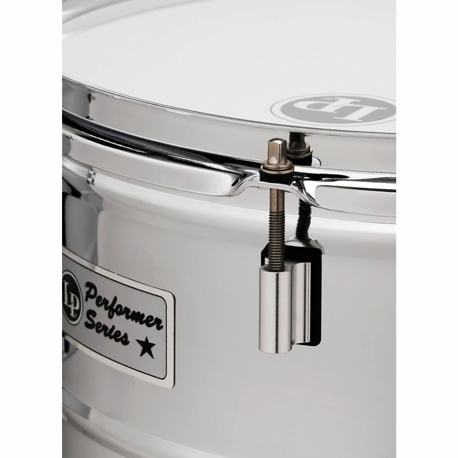 Drums LP | Lp Performer Timbale Set With Chrome Hardware 13 And 14 In. Steel