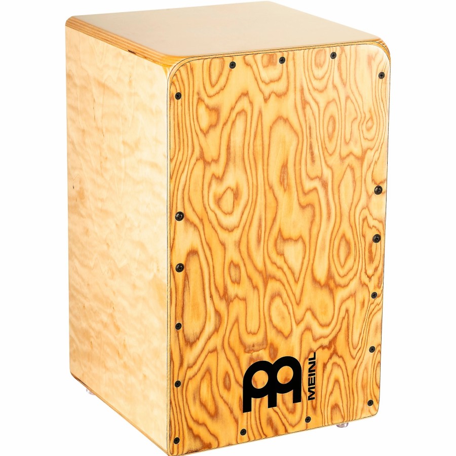 Drums MEINL | Meinl Woodcraft Series String Cajon With Makah Burl Frontplate Makah Burl