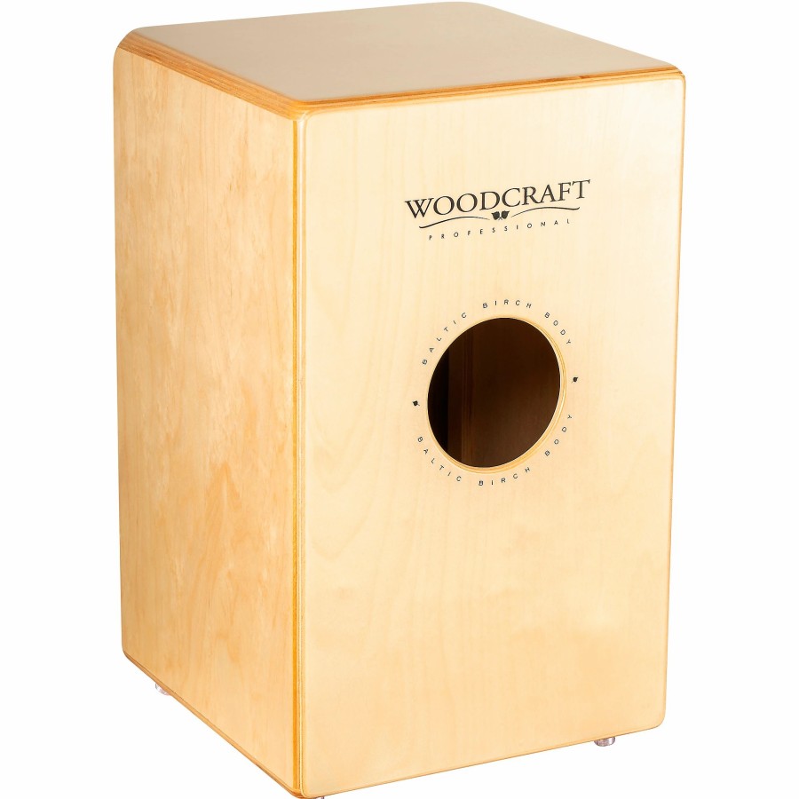 Drums MEINL | Meinl Woodcraft Series String Cajon With Makah Burl Frontplate Makah Burl