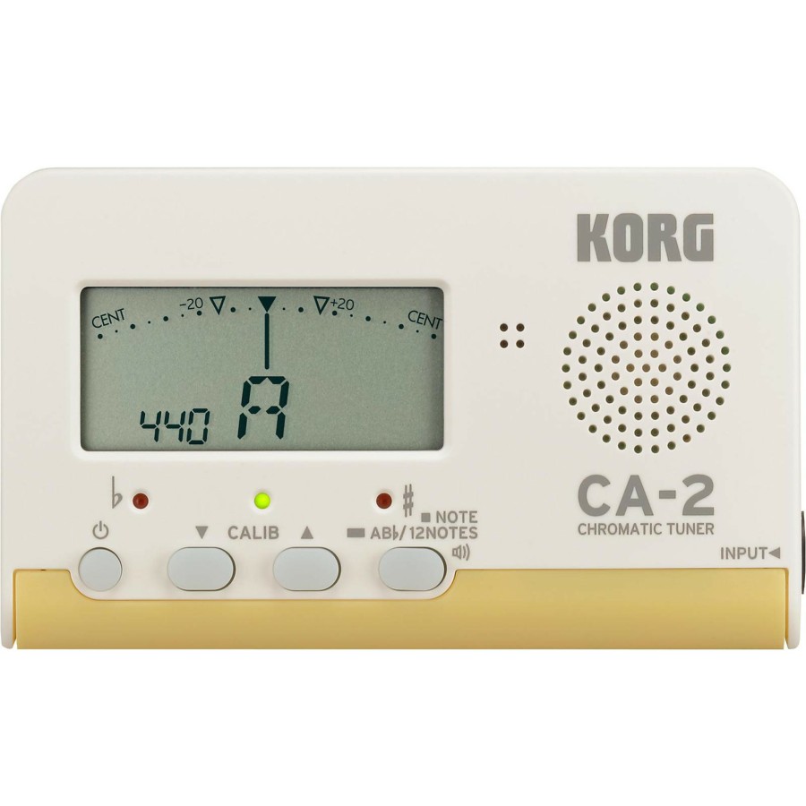 Accessories KORG | Korg Ca-2 Chromatic Tuner White