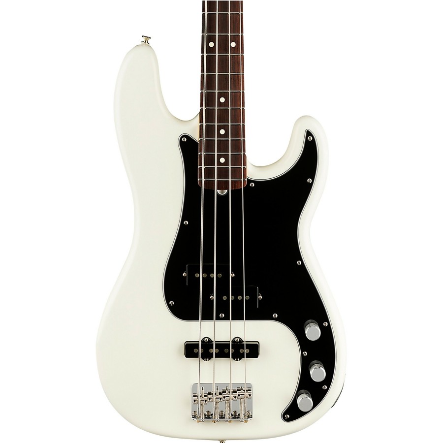 Basses Fender 4-String | Fender American Performer Precision Bass Rosewood Fingerboard Aged White