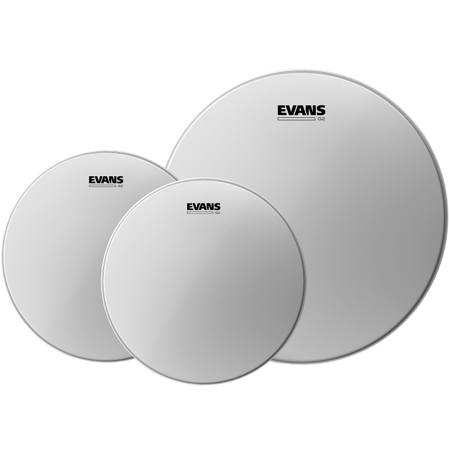 Drums Evans | Evans G2 Coated Drum Head Pack Rock - 10/12/16