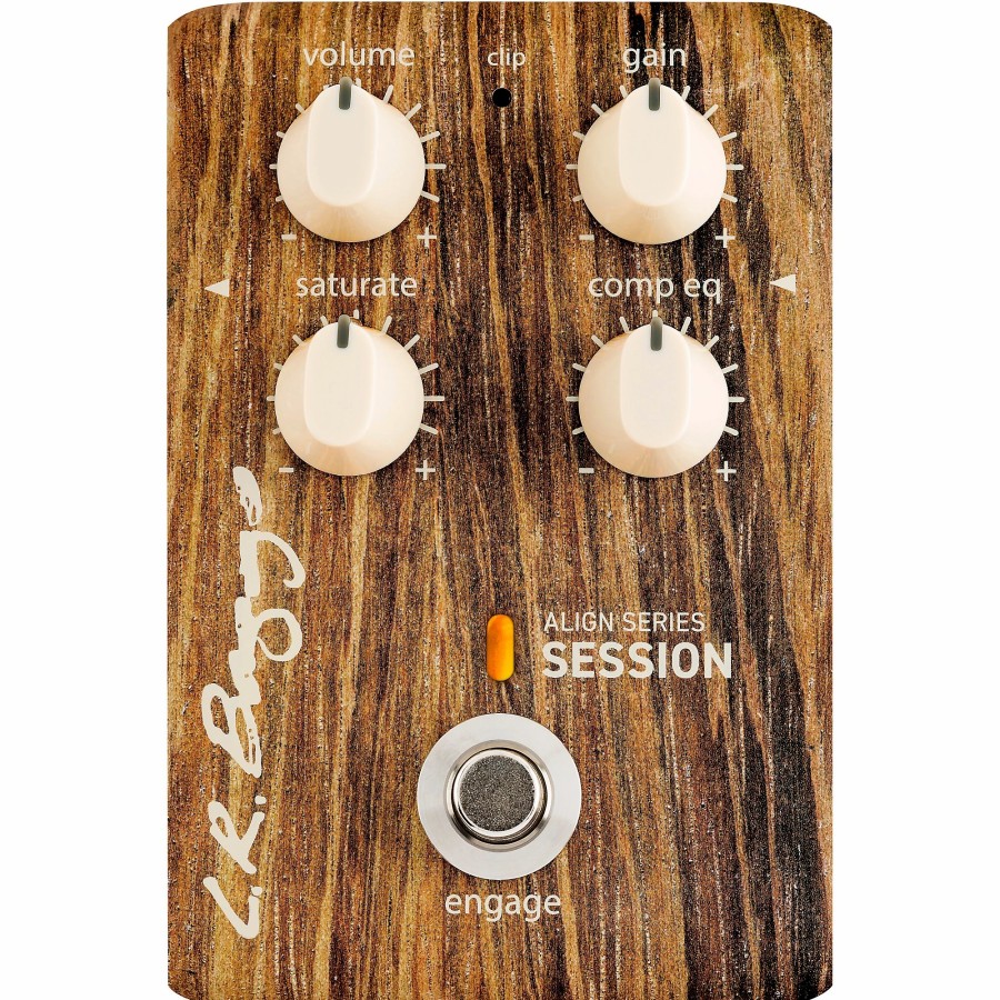 Amps & Effects LR Baggs Effects Pedals | Lr Baggs Align Session Acoustic Saturation/Compressor/Eq Effects Pedal