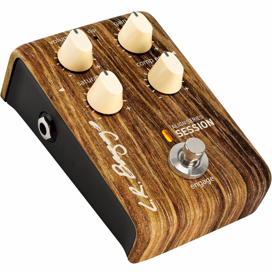 Amps & Effects LR Baggs Effects Pedals | Lr Baggs Align Session Acoustic Saturation/Compressor/Eq Effects Pedal