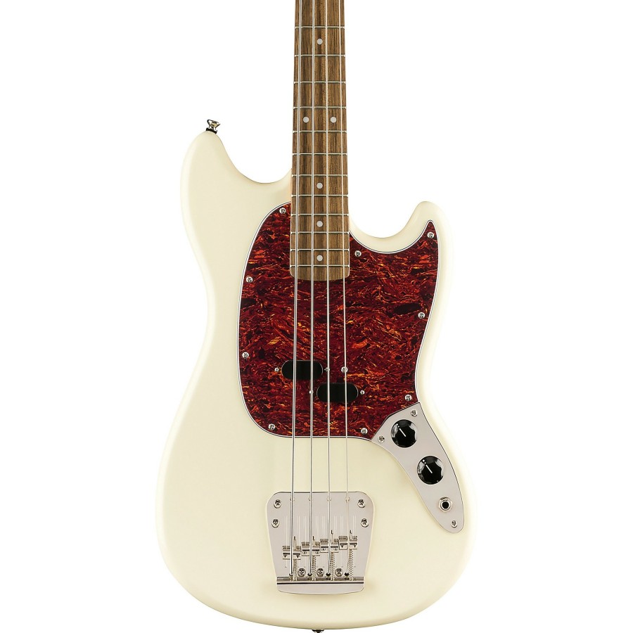 Basses Squier 4-String | Squier Classic Vibe '60S Mustang Bass Olympic White