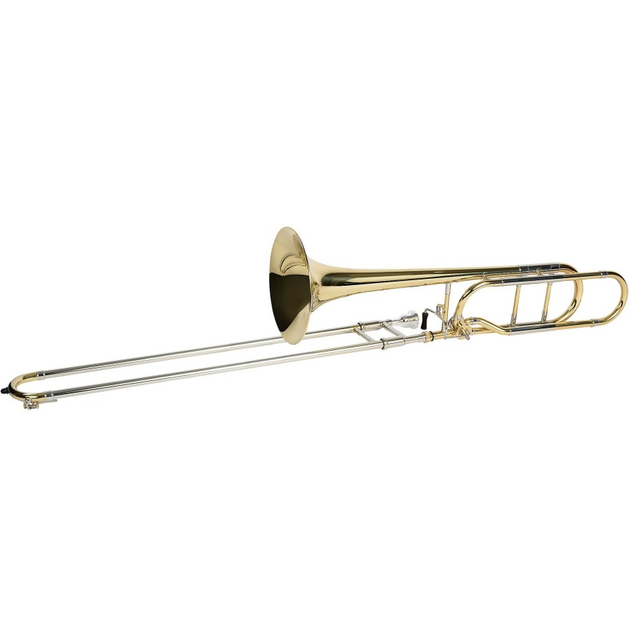 Band & Orchestra Allora | Allora Atb-450 Vienna Series Intermediate F-Attachment Trombone Lacquer Yellow Brass Bell