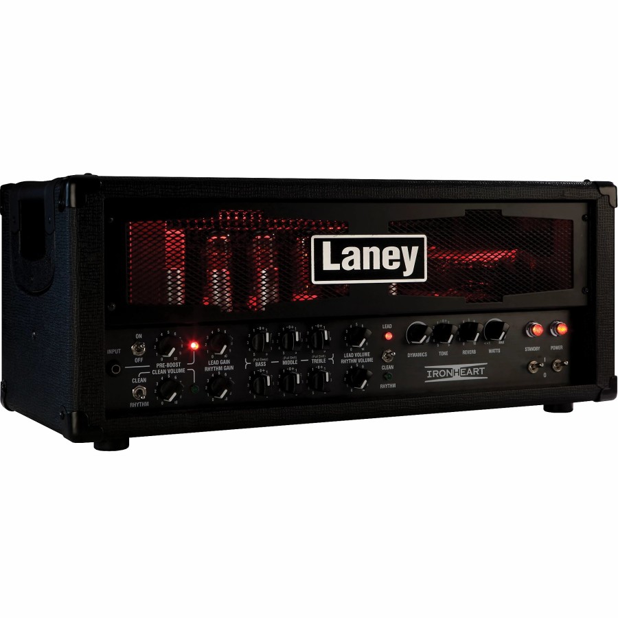 Amps & Effects Laney Heads | Laney Irt120H 120W Tube Guitar Amp Head Black