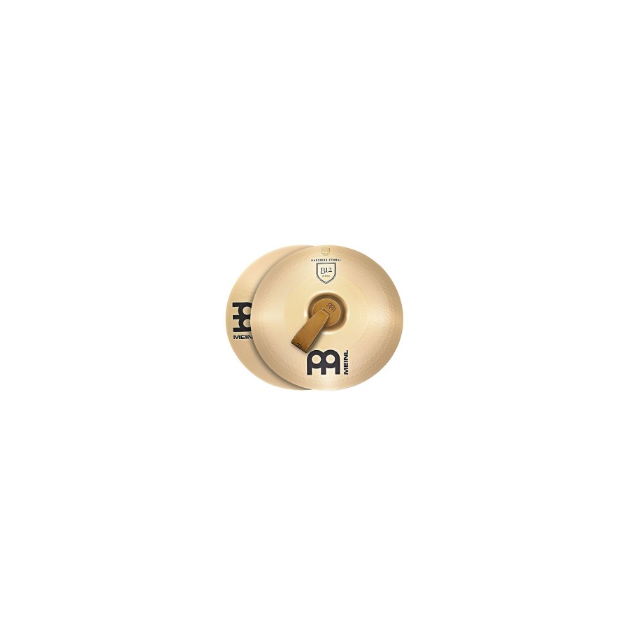 Band & Orchestra MEINL | Meinl B12 Marching Medium Cymbal Pair 16 In.