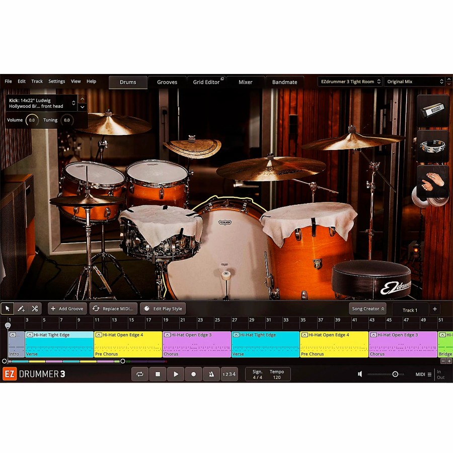 Recording Toontrack | Toontrack Ezdrummer 3 Virtual Drum Software