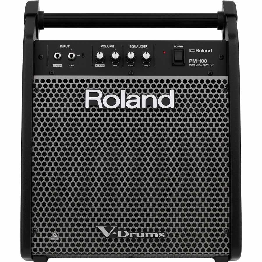 Drums Roland Drum Amps | Roland Pm-100 V-Drum Speaker System