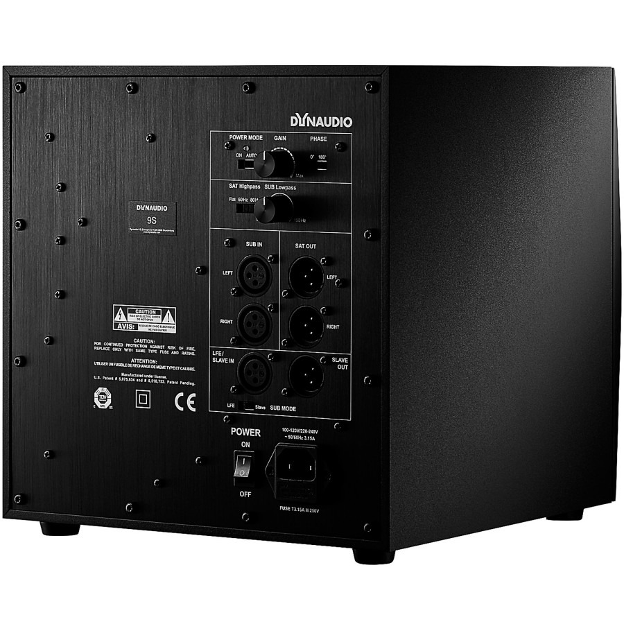 Recording Dynaudio | Dynaudio Truebass 9S 9.5" Powered Studio Subwoofer - Black