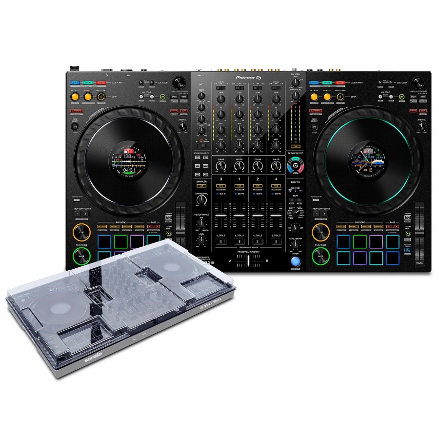 Dj Equipment Pioneer DJ | Pioneer Dj Ddj Flx10 And Decksaver Cover Bundle