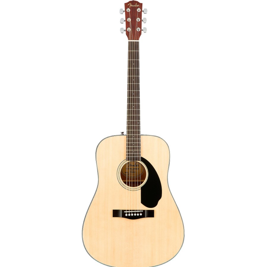 Guitars Fender 6-String | Fender Cd-60S Dreadnought V2 Acoustic Guitar Pack Natural