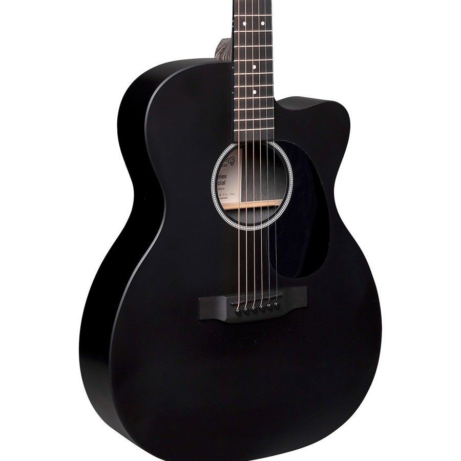 Guitars Martin Acoustic Electric | Martin Special X Style 000 Cutaway Acoustic-Electric Guitar Black