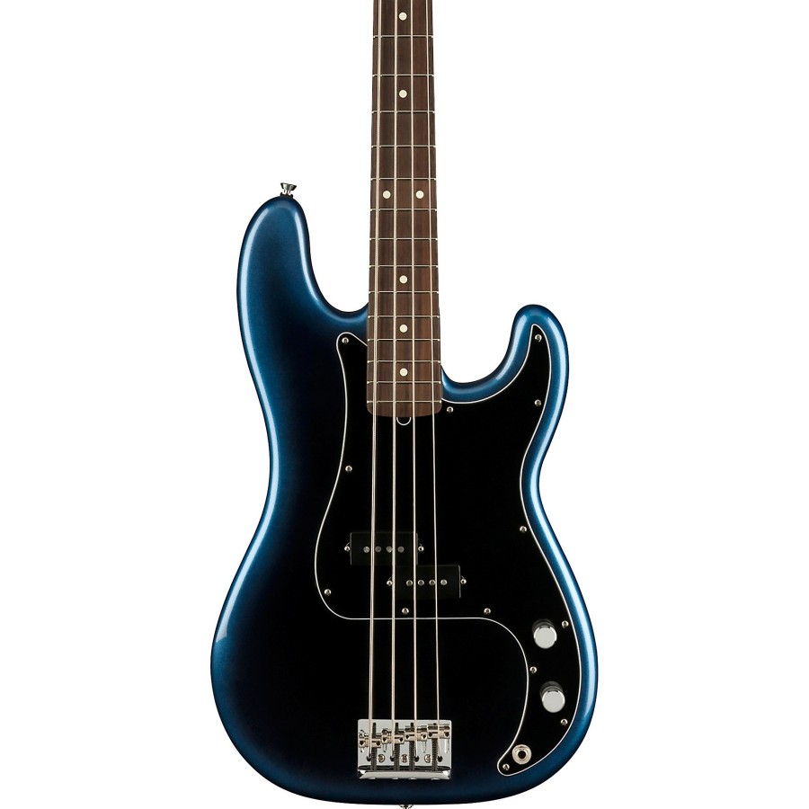 Basses Fender 4-String | Fender American Professional Ii Precision Bass Rosewood Fingerboard Dark Night