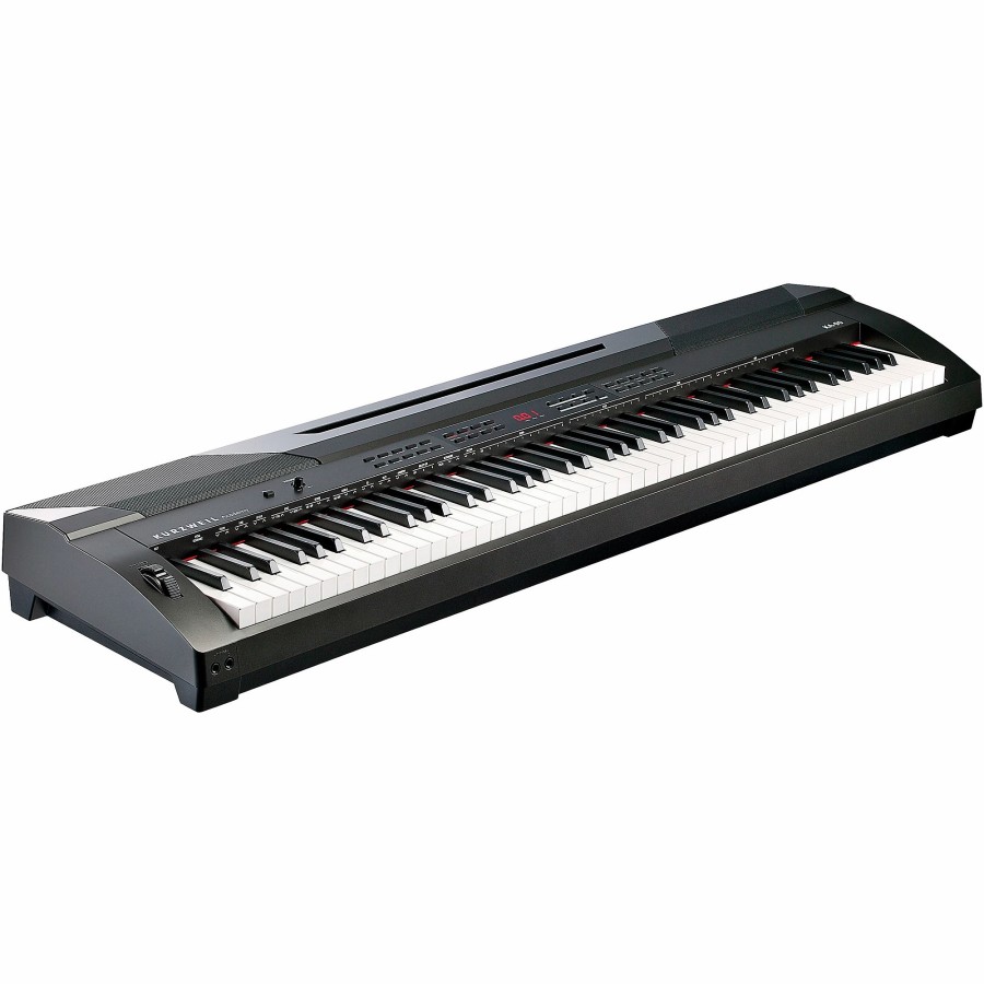 Keyboards & Midi Kurzweil Home Home Digital Pianos | Kurzweil Home Ka90-Lb Portable Digital Piano Matte Black 88 Key