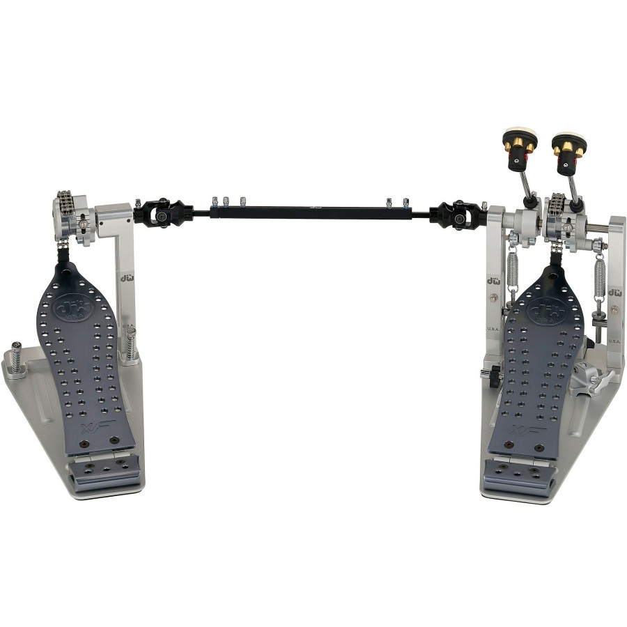 Drums DW | Dw Mfg Series Xf Machined Chain Drive Double Bass Drum Pedal