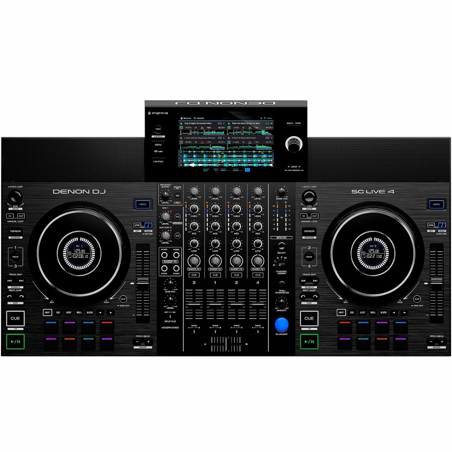 Dj Equipment Denon DJ | Denon Dj Sc Live 4 4-Deck Standalone Dj Controller