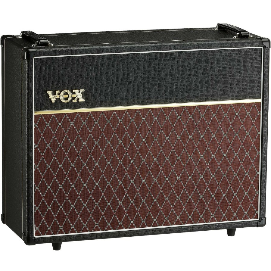 Amps & Effects VOX Cabinets | Vox V212C Custom 2X12 Speaker Cabinet Black