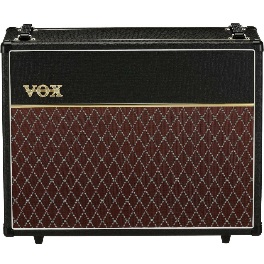 Amps & Effects VOX Cabinets | Vox V212C Custom 2X12 Speaker Cabinet Black