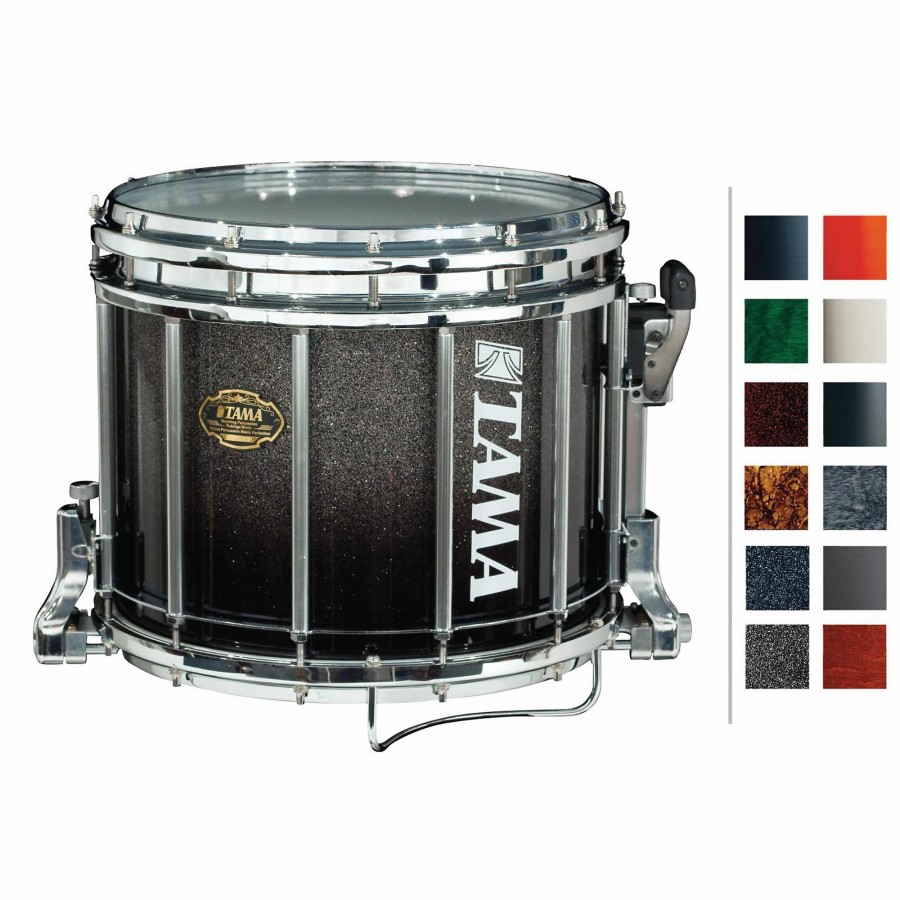 Band & Orchestra Tama Marching | Tama Marching Maple Snare Drum Dark Stardust Fade 12X14