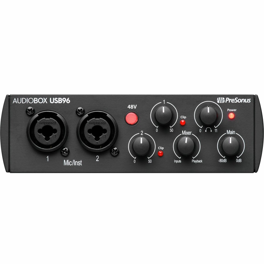 Recording PreSonus | Presonus Audiobox Usb 96K 25Th Anniversary Edition Audio Interface Black