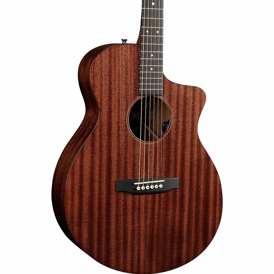 Guitars Martin Acoustic Electric | Martin Sc-10E Road Series Sapele Top Acoustic-Electric Guitar Natural