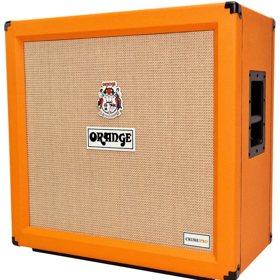 Amps & Effects Orange Amplifiers Cabinets | Orange Amplifiers Crush Pro 4X12 Guitar Cabinet Orange