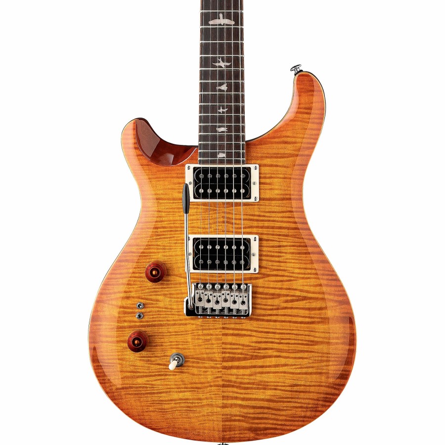 Guitars PRS Left Handed | Prs Se Custom 24-08 Left-Handed Electric Guitar Vintage Sunburst