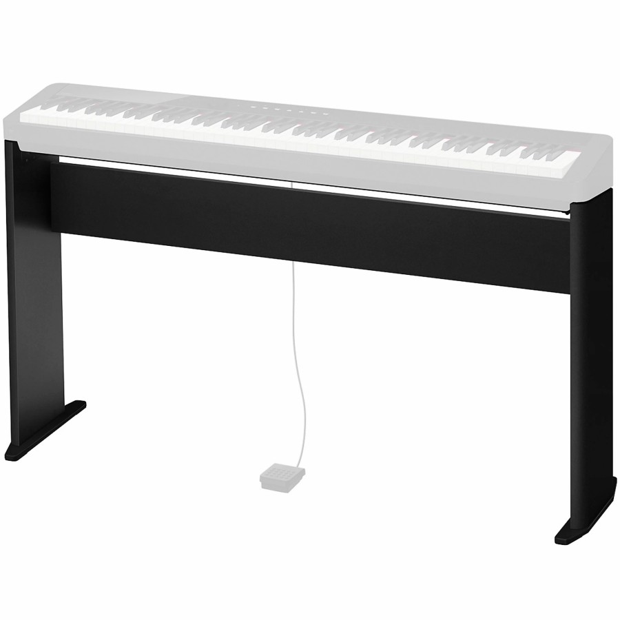 Keyboards & Midi Casio Stands & Racks | Casio Cs-68 Wooden Stand For Privia Models Black