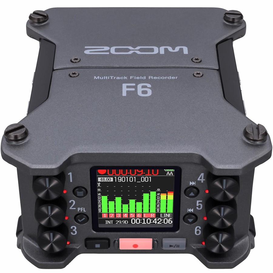 Recording Zoom | Zoom F6 Multitrack Field Recorder