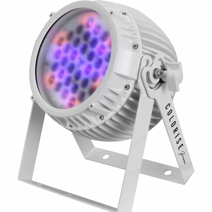 Lighting Blizzard | Blizzard Colorise Zoom Rgbaw Led Par Wash Light With Wireless Dmx White