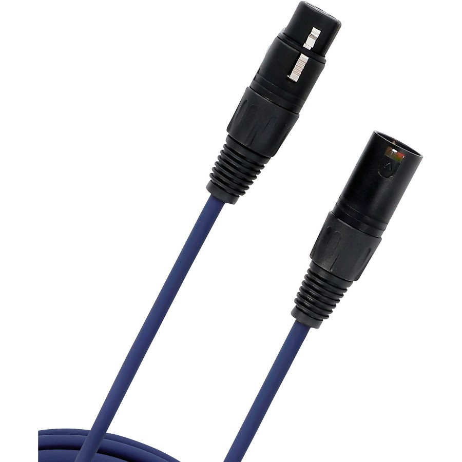 Accessories D'Addario | D'Addario Classic Pro Microphone Cable 20 Ft. Dark Blue