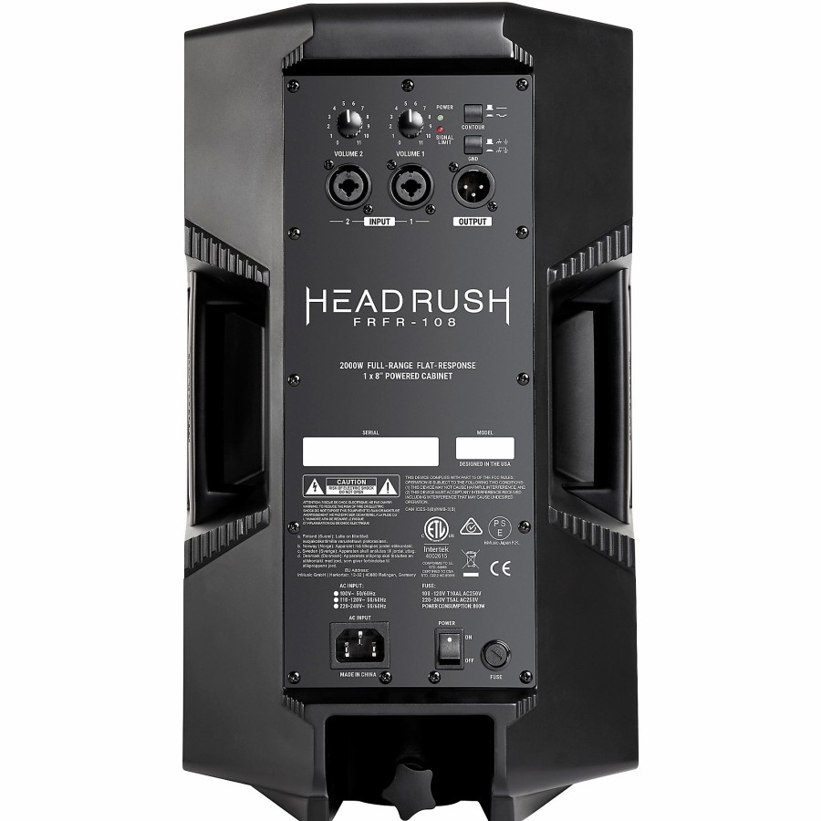 Guitars HeadRush Guitar Amps | Headrush Frfr-108 2,000W 1X8 Powered Speaker Cabinet