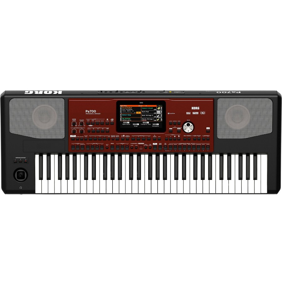 Keyboards & Midi KORG | Korg Pa700 Professional Arranger 61-Key With Touchscreen And Speakers Black