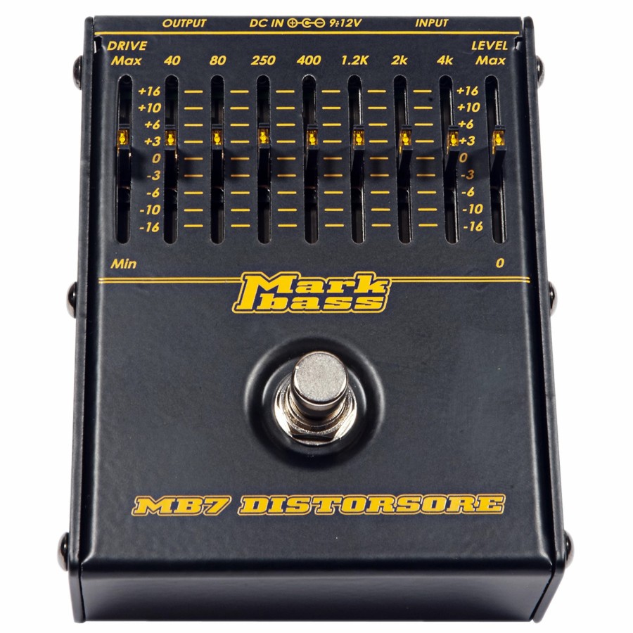 Basses Markbass Bass Effects | Markbass Mb7 Distorsore Bass Distortion Effects Pedal